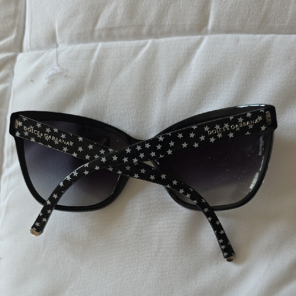 Dolce & Gabbana Starry Black Sunglasses